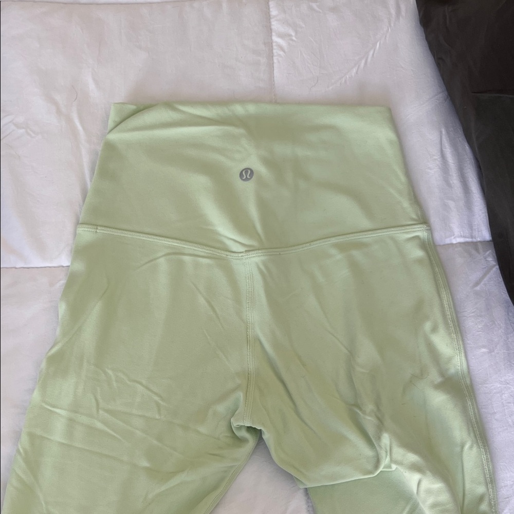 Lululemon Athletica Light Green Leggings